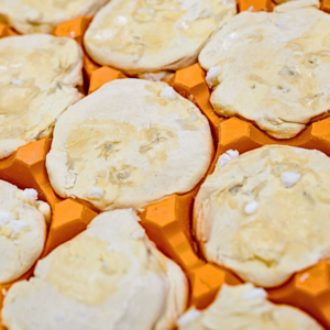 (FROST) Dejklumper til Liege vafler