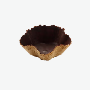 Frima Vaffelskål m/overtræk, Tulipan, 90x35 mm