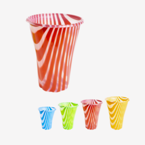 Slushice glas Rød, 35cl.