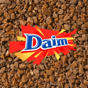 Daim knuste stykker