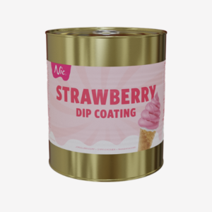NIC Jordbær Dip Coating, 3 kg.
