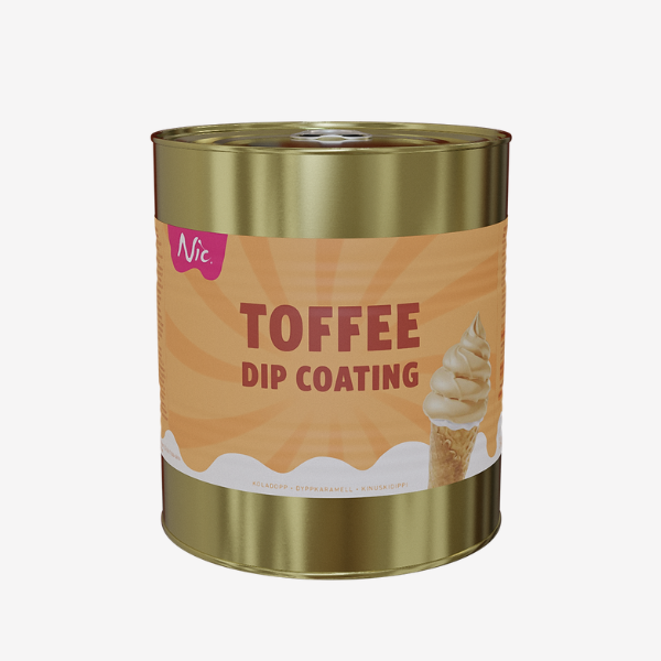 NIC Karamel Dip Coating, 3 kg.