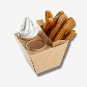 Churros Box Emballage, Waffle Barons