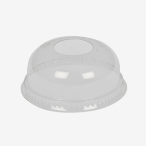 Kuppellåg t/Plast glas m/hul, Ø78, 50 stk.