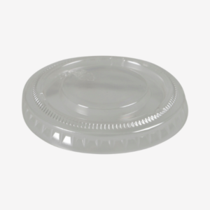 Låg til portionsbæger, klar, PET, Ø6,2cm, 125 stk.