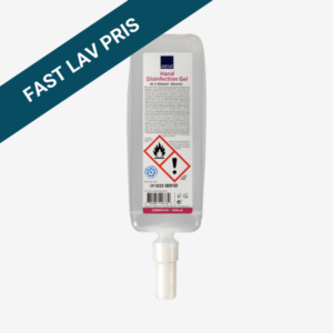 Hånddesinfektionsgel/håndsprit, til dispenser, 1000ml