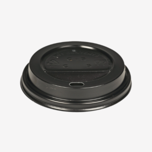 Låg til kaffekop, sort, Ø9 cm, 100 stk.