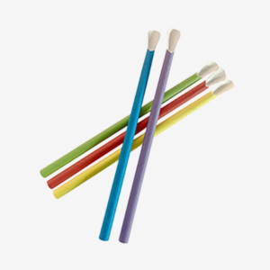 Sugerør m/ske, papir Ø8mm