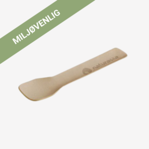 Isspade, papir, 95mm, brun, FSC, 150 stk.