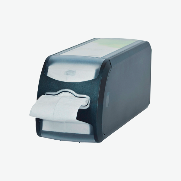 Tork servietdispenser, N14, sort, plast