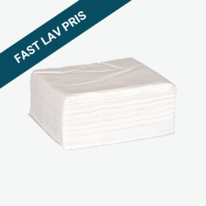 Økonomiserviet 33/1 hvid 1/4 fold, nyfiber, 6.000 stk.