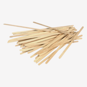 Rørepind, 19 cm, træ, 1.000 stk.