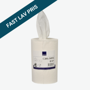 Håndklæderulle, 120 m x 20 cm, Ø12,5cm, 1-lags, hvid, 12 stk.