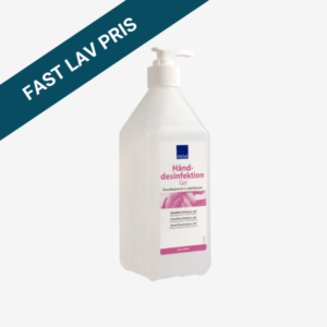 Hånddesinfektionsgel/håndsprit m. pumpe, 85%, 600 mL
