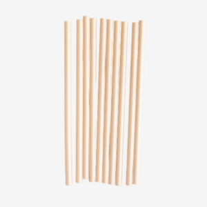 Sugerør, wood, 250 stk.