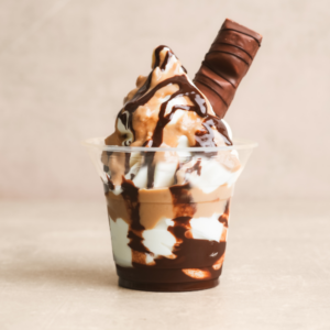 Softice Cup med Kinder Bueno