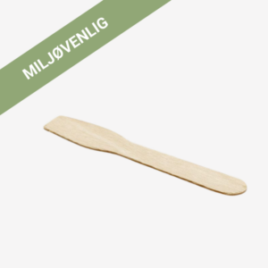 Isspader, 9,6cm, træ - natur FSC 100%, 100 stk.
