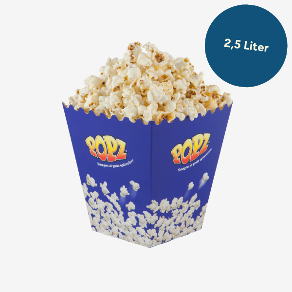 Popz Popbox, 2,5 ltr., 200 stk.