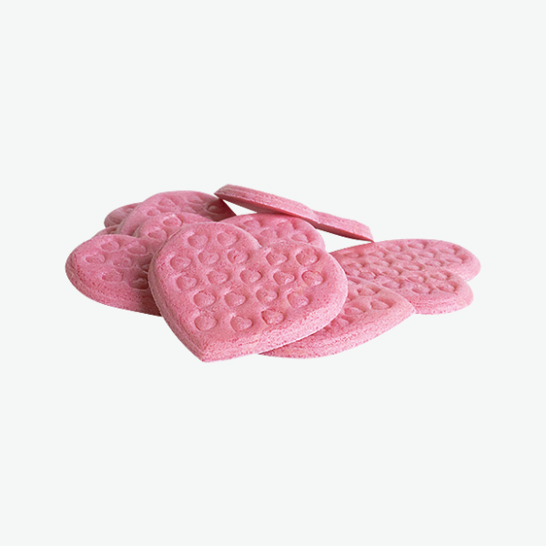Vaffelhjerter i dåse, 300 stk.