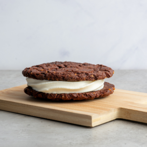Vegansk Cookie mørk 18 x 90 g