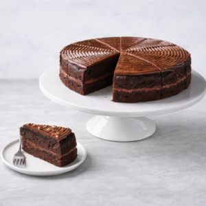 Chokoladetærte 1075g, 12 stykker