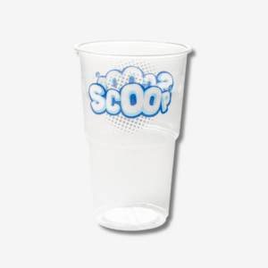 Scoop plastglas, 500 ml, 50 stk.