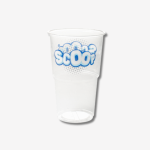 Scoop plastglas, 300 ml, 50 stk.