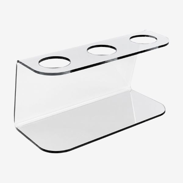 Vaffelholder, plexi, ø34 mm.