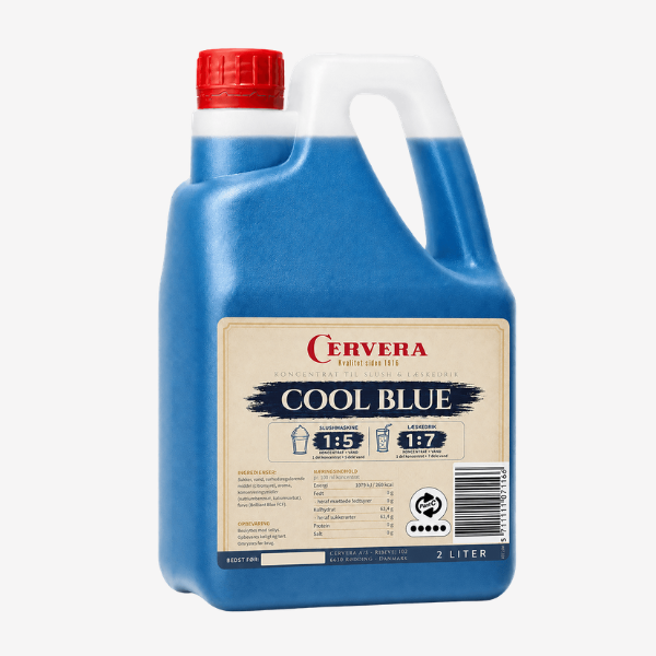 Cervera Cool blue saft, 2 ltr.