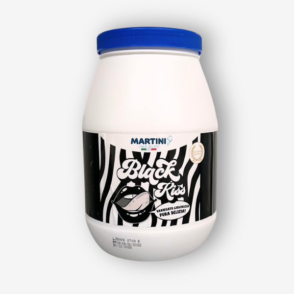 Smag/pasta, Black Kiss (lakrids), 2,8 kg.
