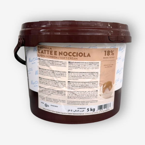 BRUNELLA LATTE E NOCCIOLE (milk & hazelnut) (5 kg)